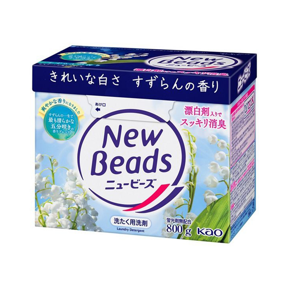 Kao鈴蘭花香洗衣粉(漂白劑添加)800g示意圖