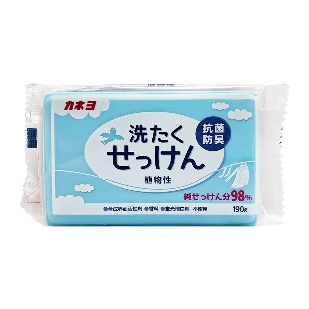 Kaneyo植物性洗衣去污皂190g示意圖