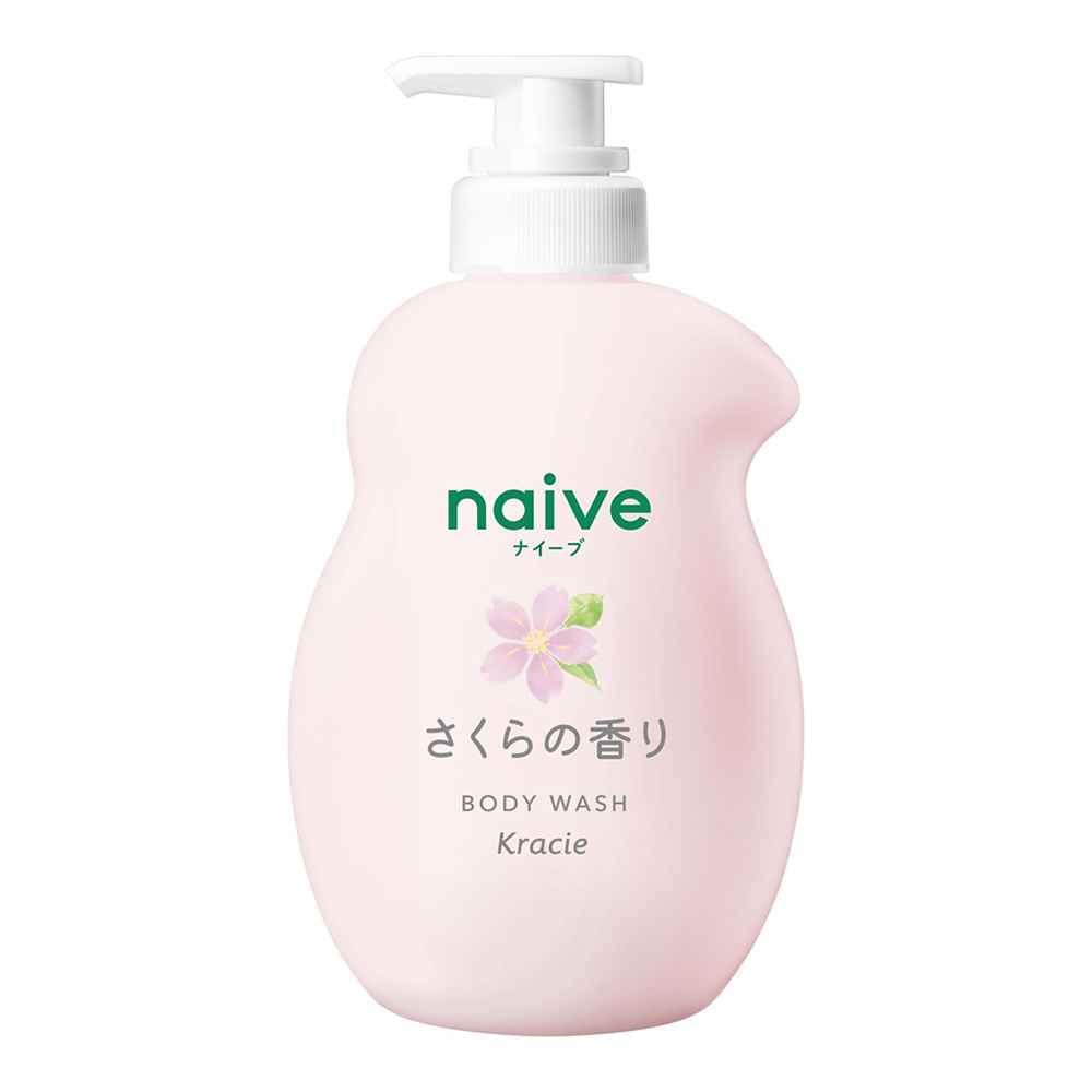 Kracie植物沐浴乳(水潤櫻花)530ml示意圖