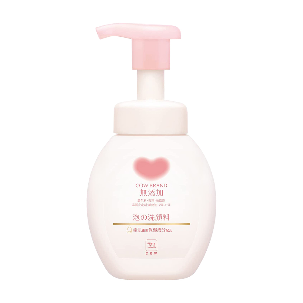 牛乳石鹼無添加溫和滋潤泡沫洗面乳160ml示意圖