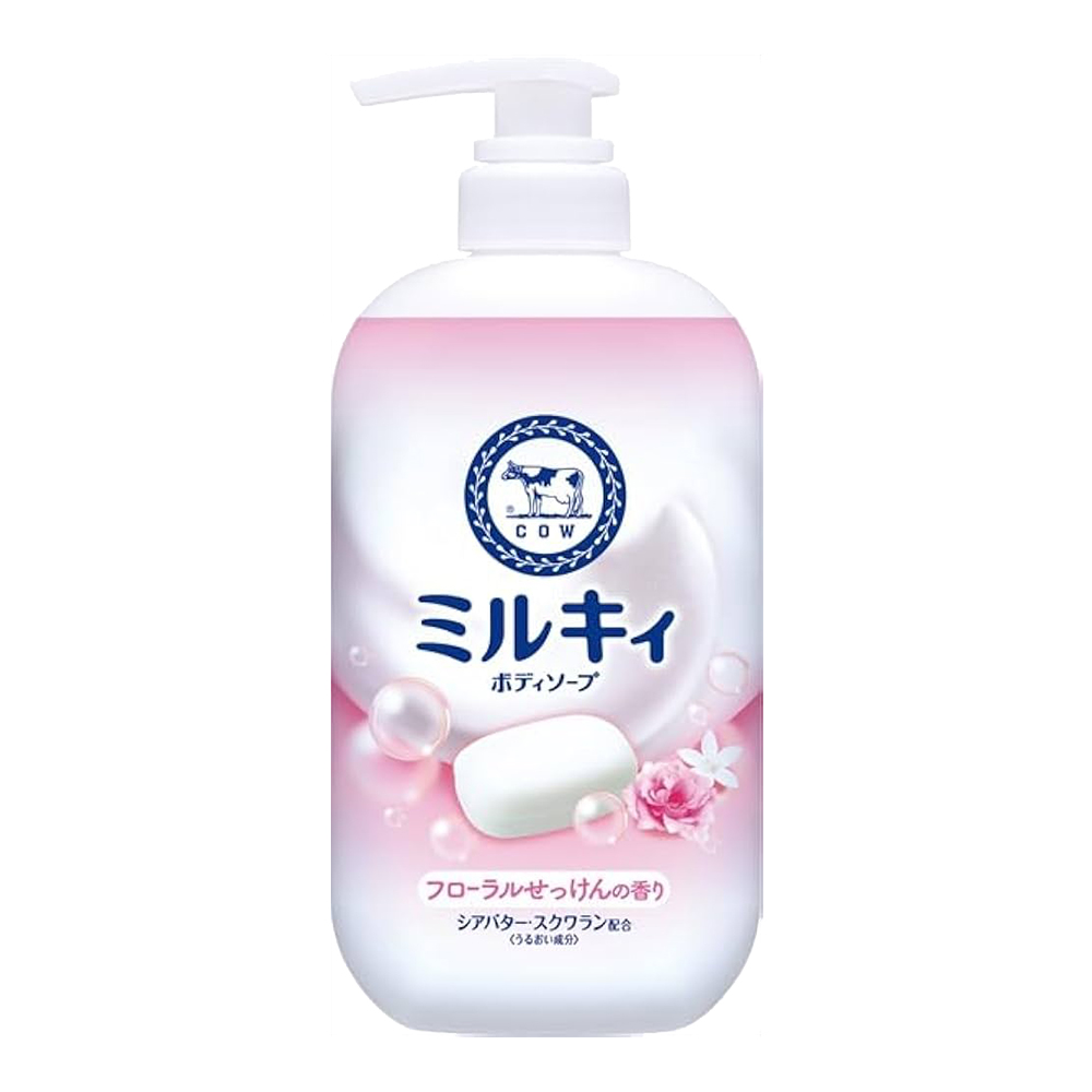 牛乳精華沐浴乳(玫瑰花香)500ml示意圖