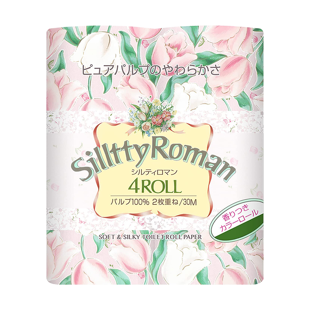 四國特紙捲筒衛生紙-花香(30m/4入)示意圖