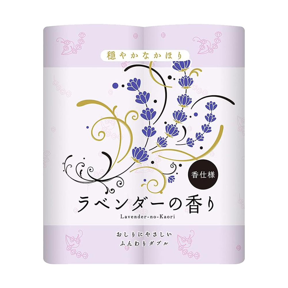 四國特紙捲筒衛生紙-薰衣草香(30m/4入)示意圖