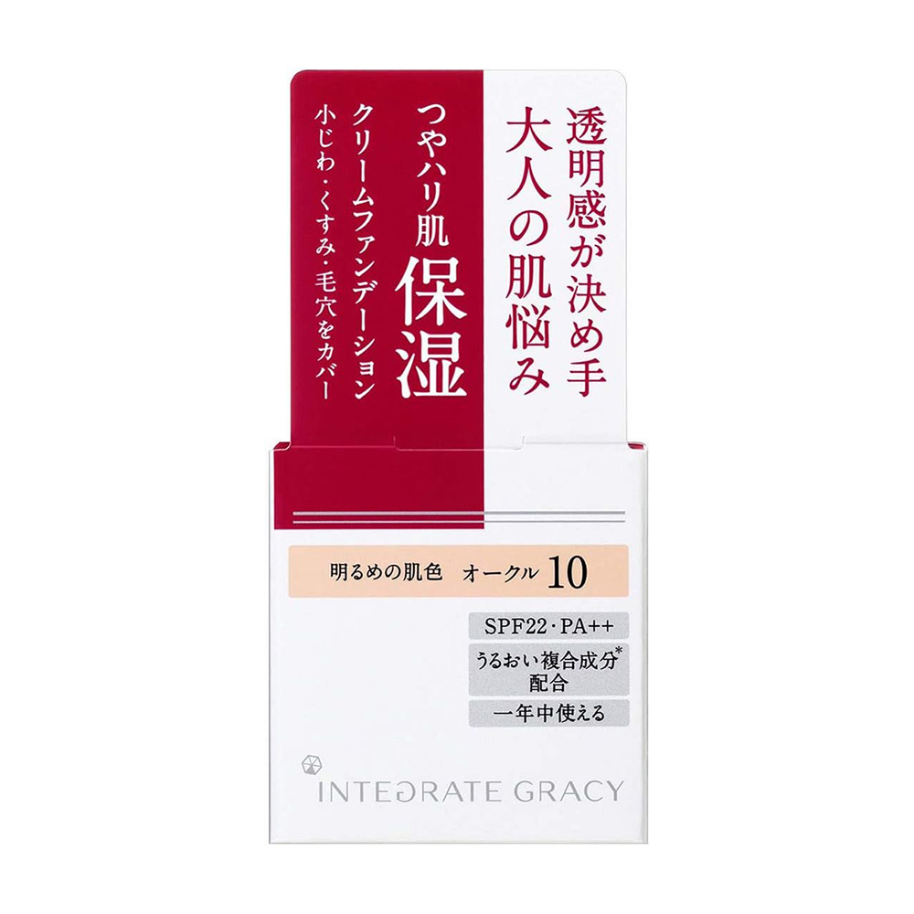 SHISEIDO GRACY 高保濕粉底霜明亮色25g示意圖