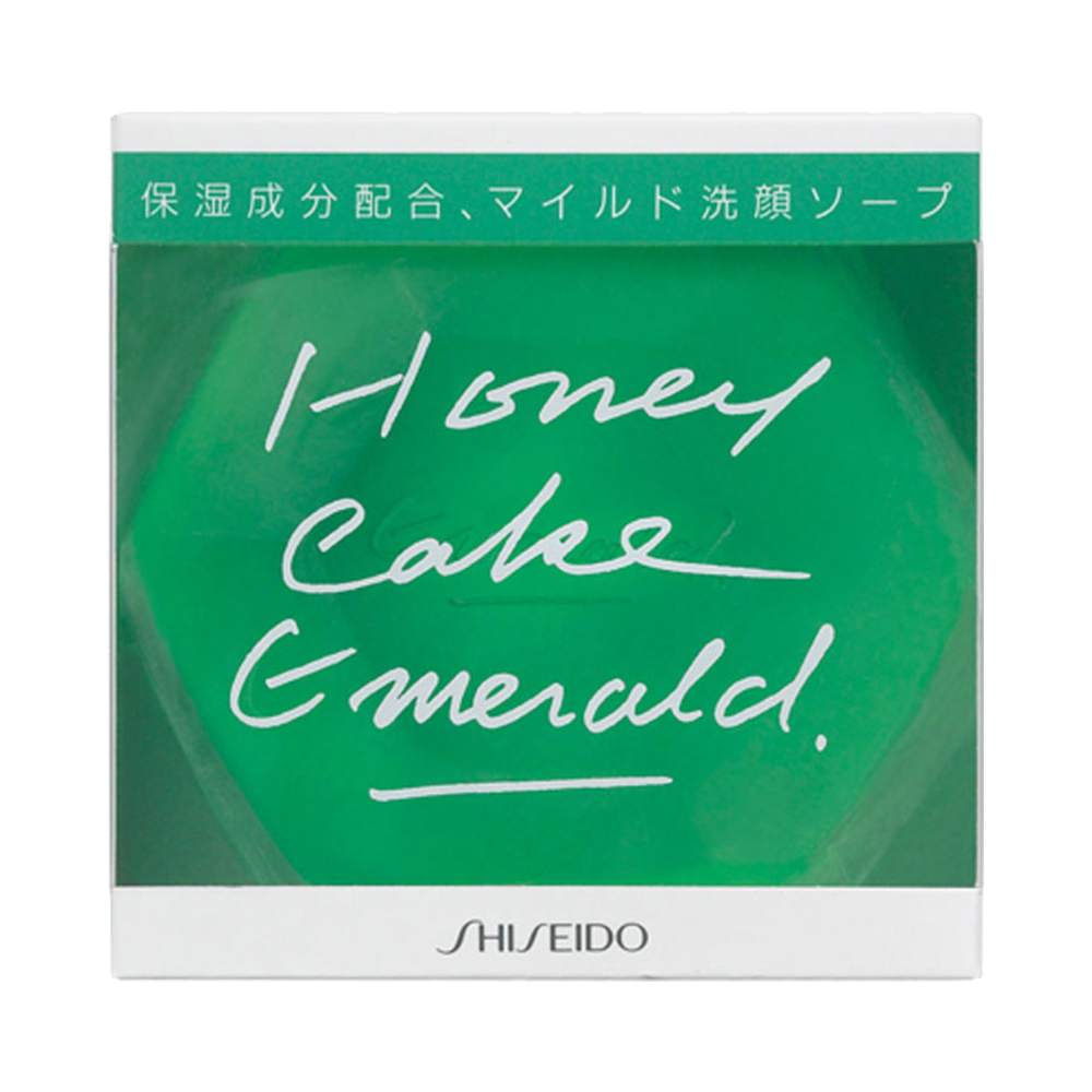 SHISEIDO綠寶石蜂蜜洗顏皂NA100g示意圖