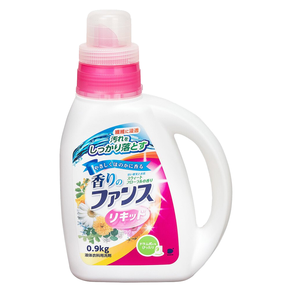 花香洗衣精0.9kg示意圖