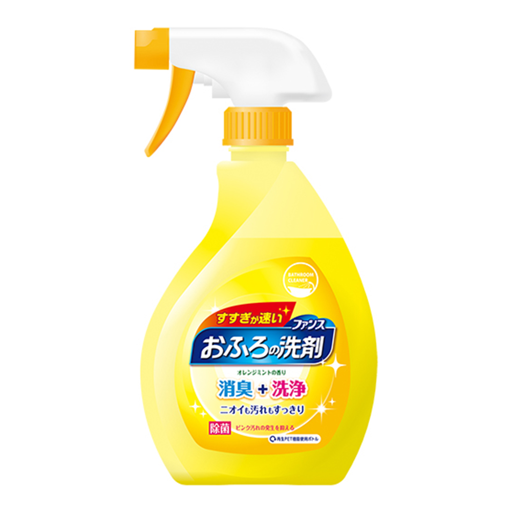 浴室清潔噴霧泡(去垢抑菌/橘子薄荷香)380ml示意圖