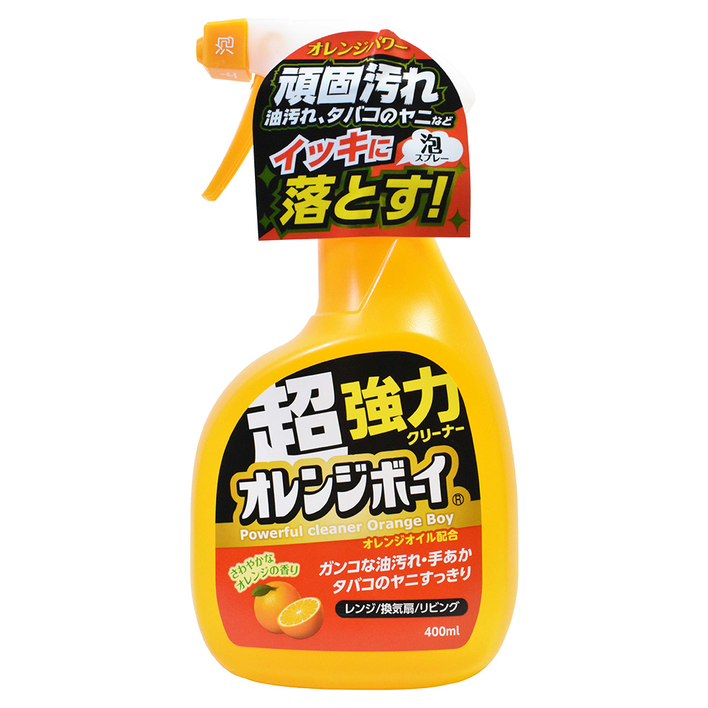 柑橘精華強力去油污噴霧泡400ml示意圖
