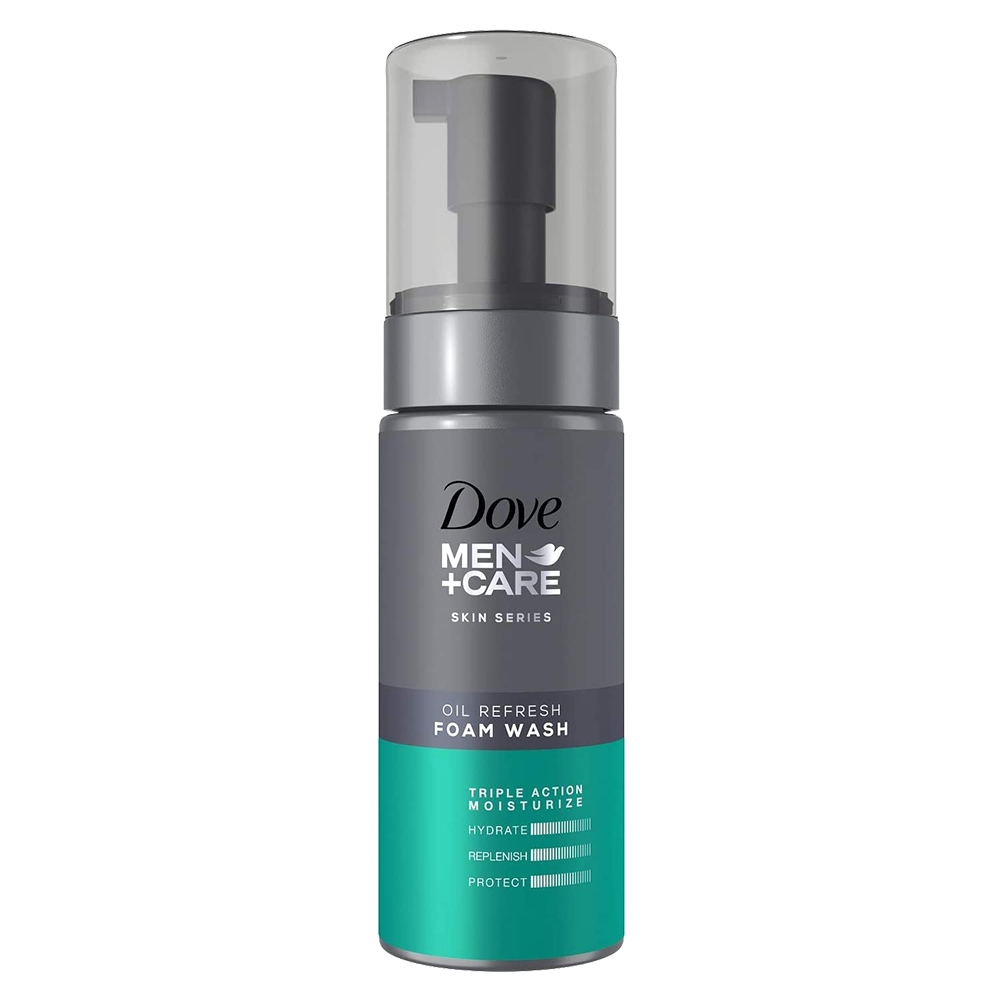 DOVE男士護理清爽潔顏慕斯(柑橘香)140ml示意圖