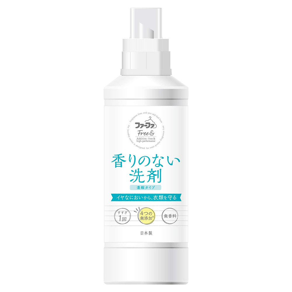 NSFaFa小熊衣物無添加抑菌防臭洗衣精(無香)500g示意圖