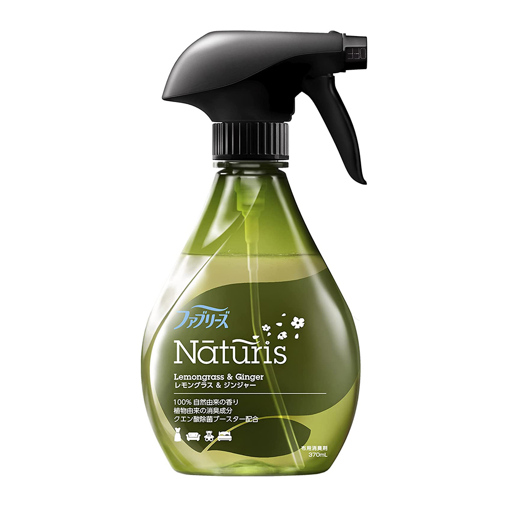 衣物消臭抑菌芳香噴霧(檸檬草&生薑)370ml示意圖