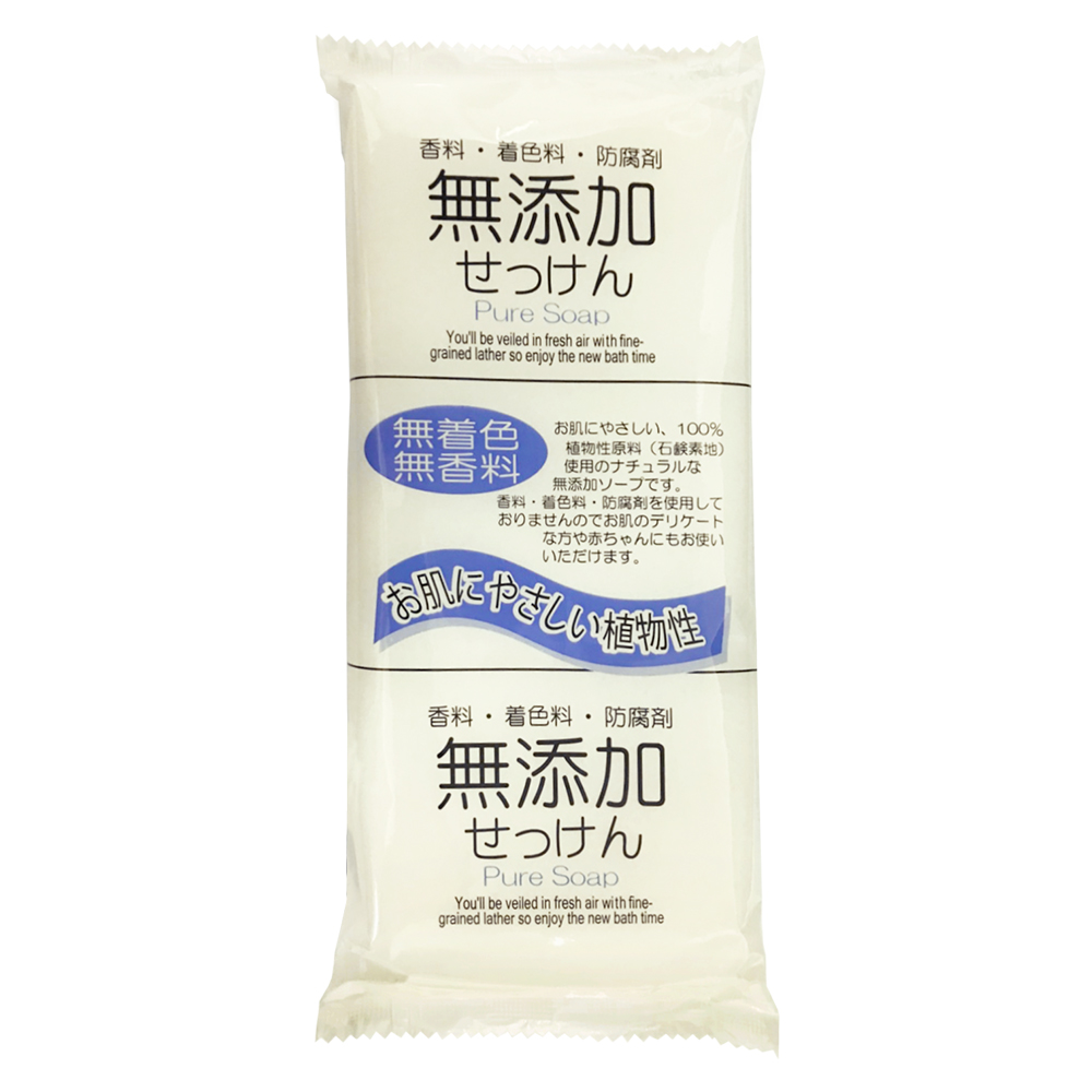合成洗劑 純淨無添加香皂100g×3入示意圖