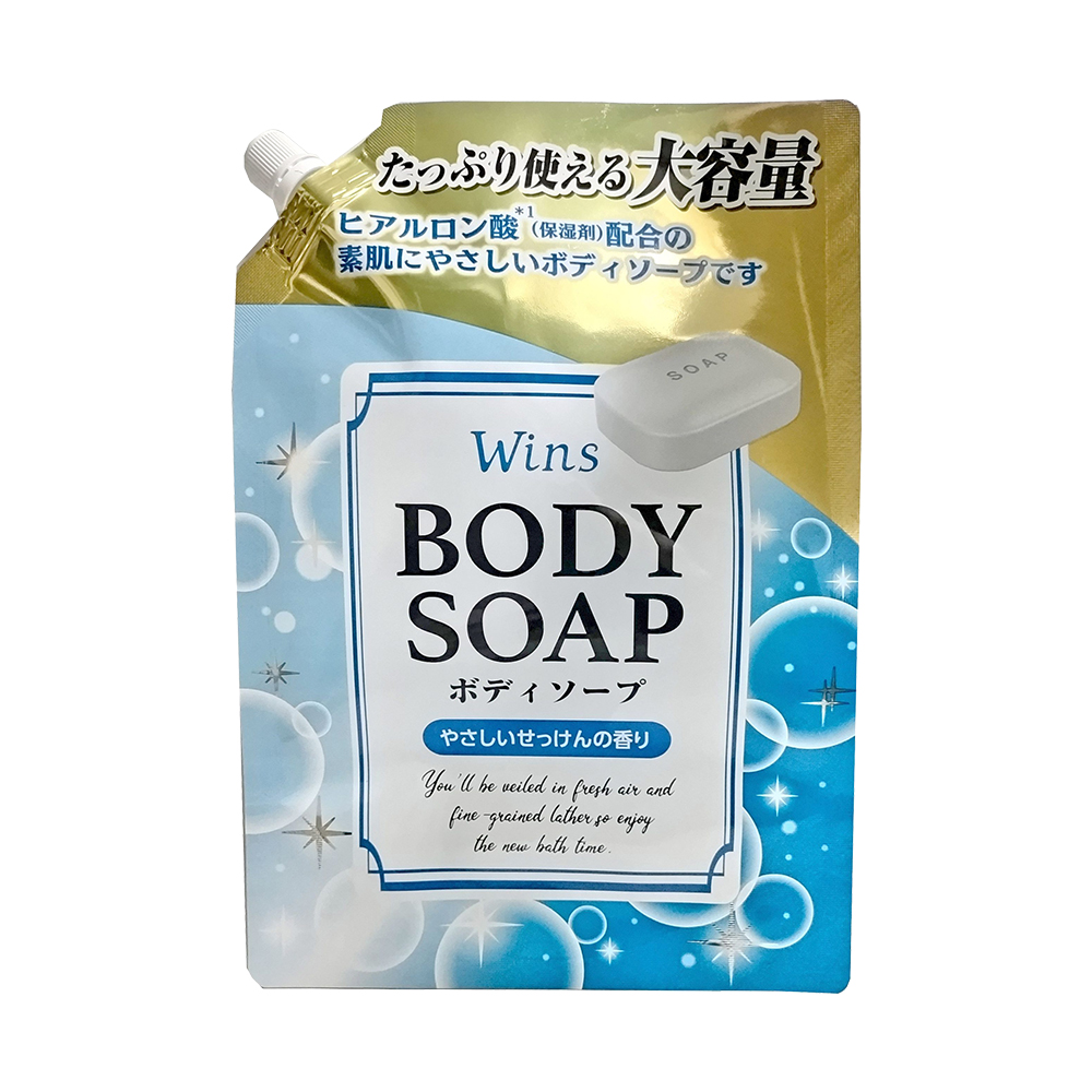 WINS皂香潤膚沐浴乳(補充包)900g示意圖