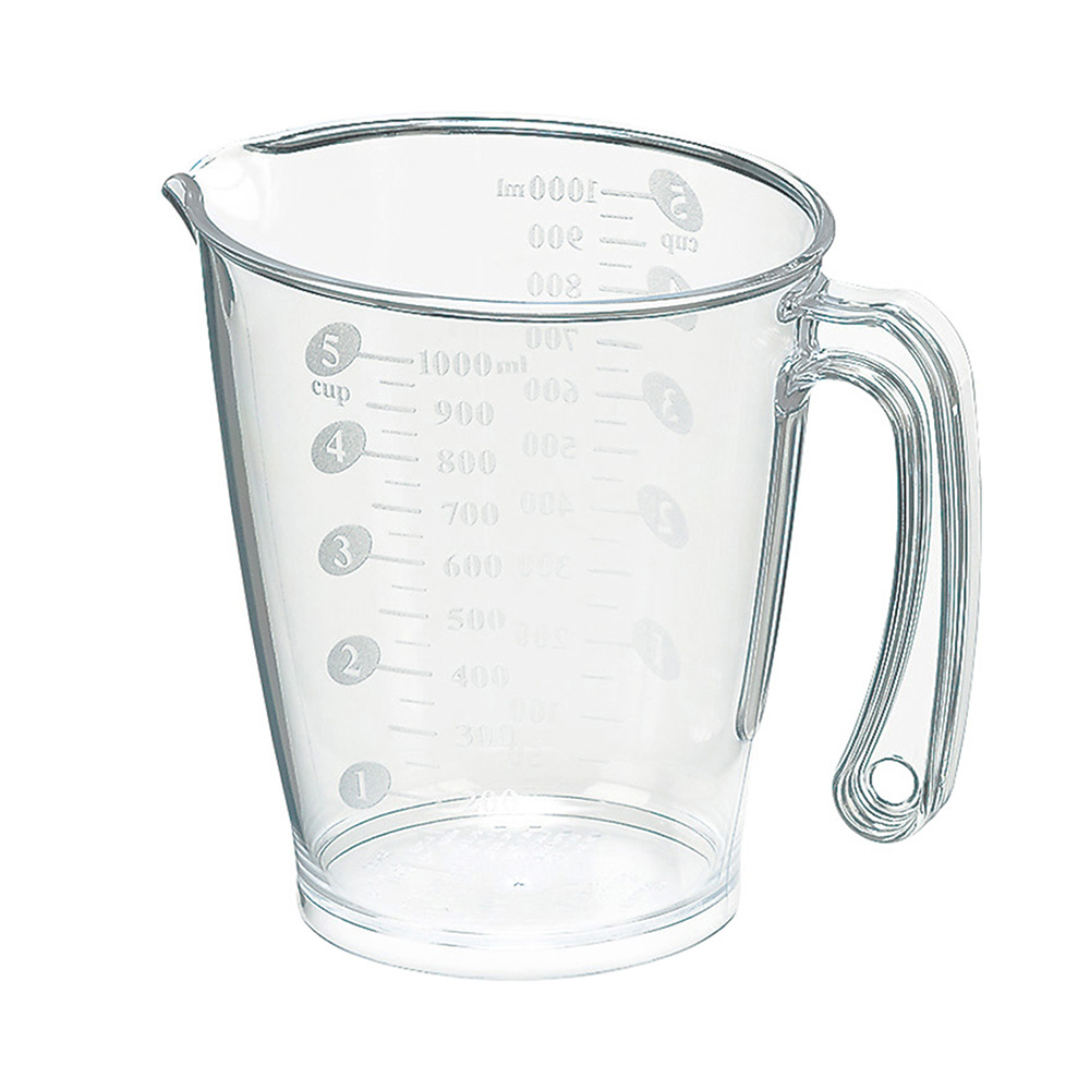 inomata塑膠量杯示意圖