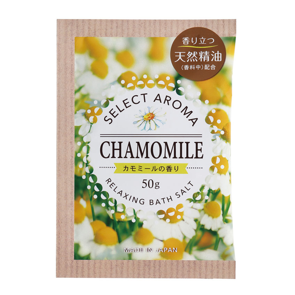 扶桑化學 嚴選精油香入浴劑-洋甘菊50g示意圖