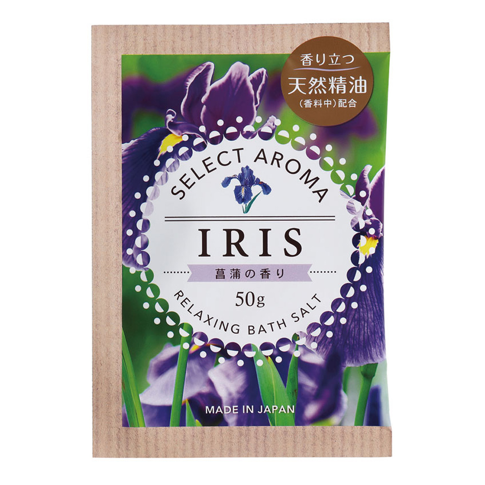 扶桑化學 嚴選精油香入浴劑-鳶尾花50g示意圖