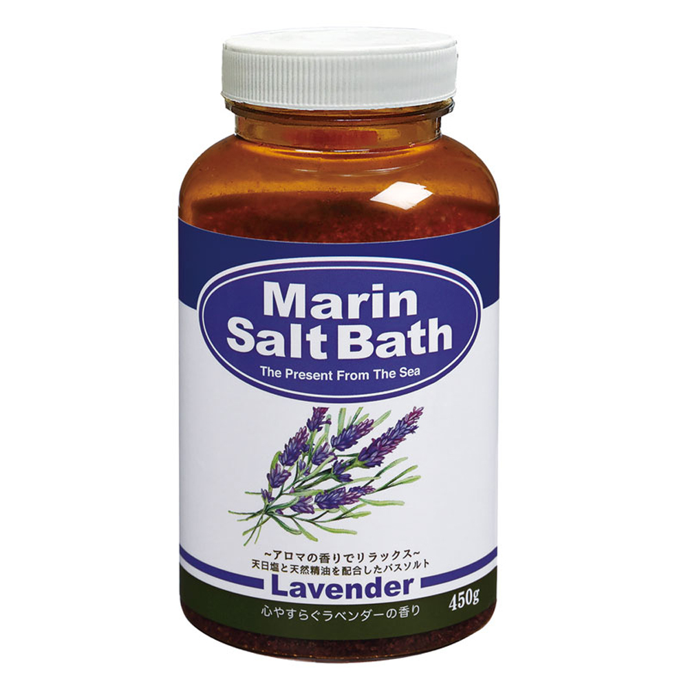 扶桑化學 海鹽香氛入浴劑-薰衣草450g示意圖
