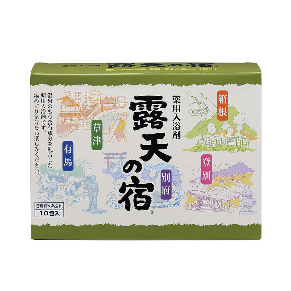 扶桑化學 露天之宿入浴劑25g x 10入示意圖