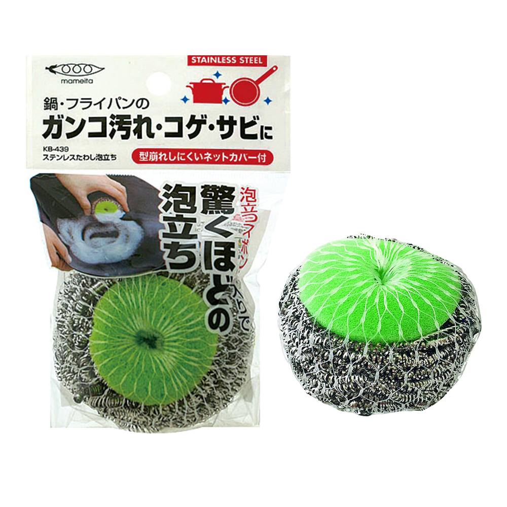 不繡鋼洗鍋碗小圓刷示意圖