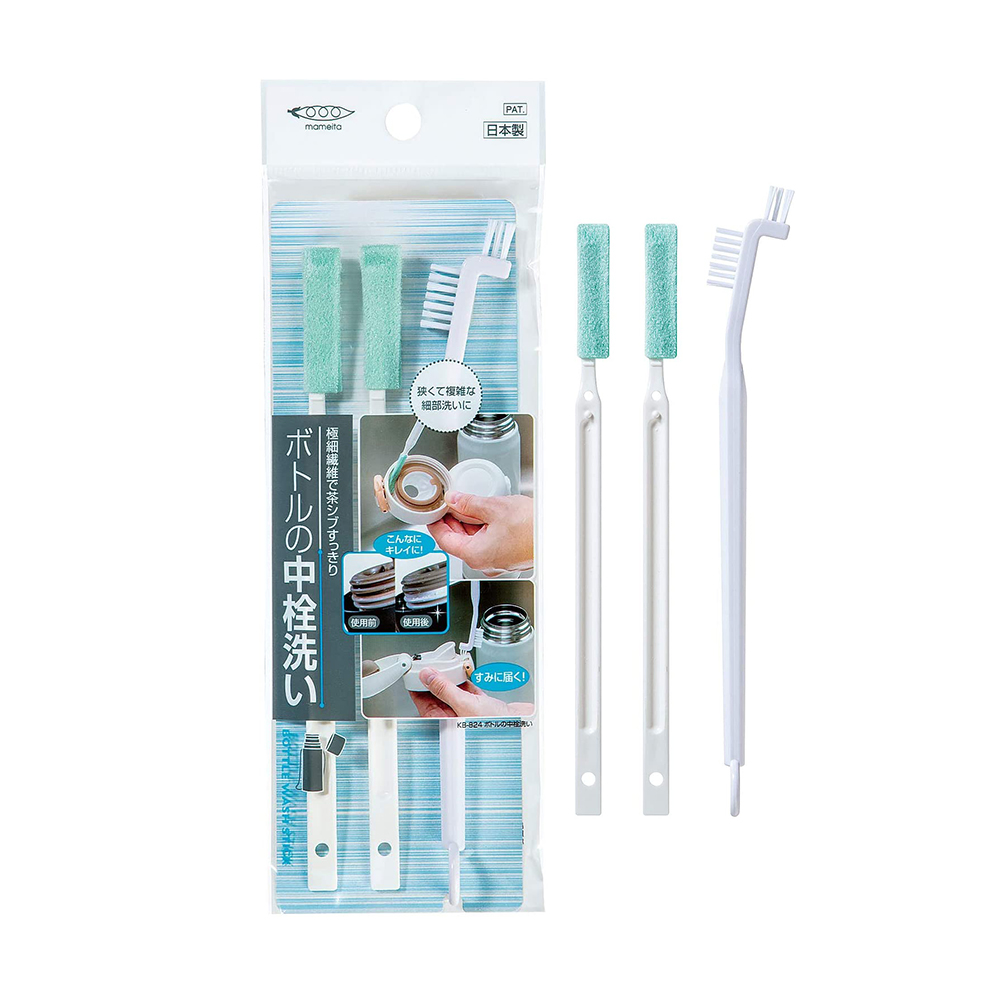 瓶栓間隙清洗刷具組(3支入)示意圖
