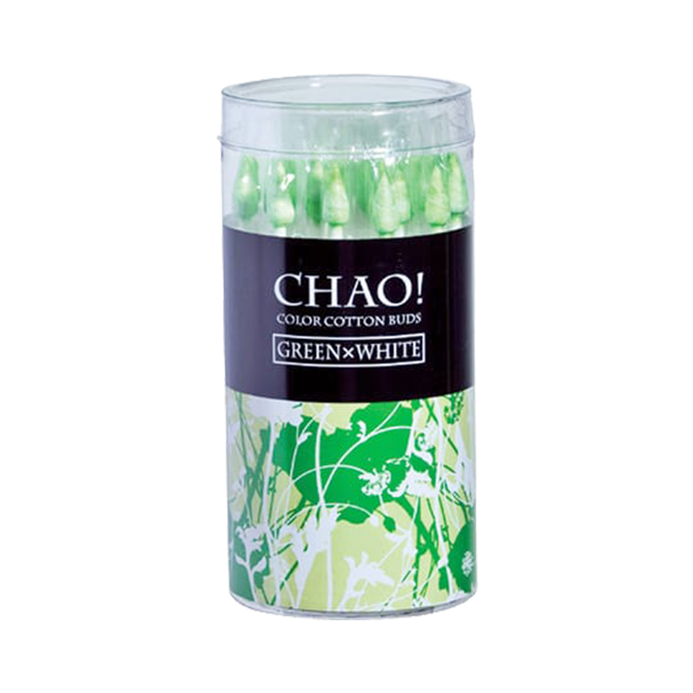 彩色棉花棒(綠色/30支入)示意圖