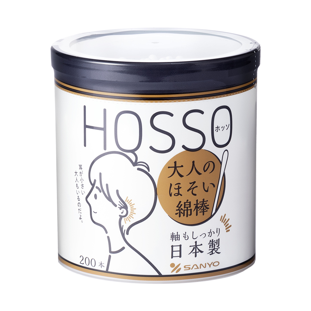 強韌細軸棉花棒200支入示意圖