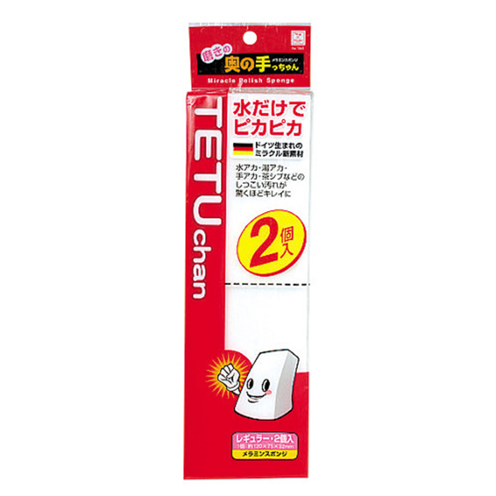 神奇去污海綿2入示意圖