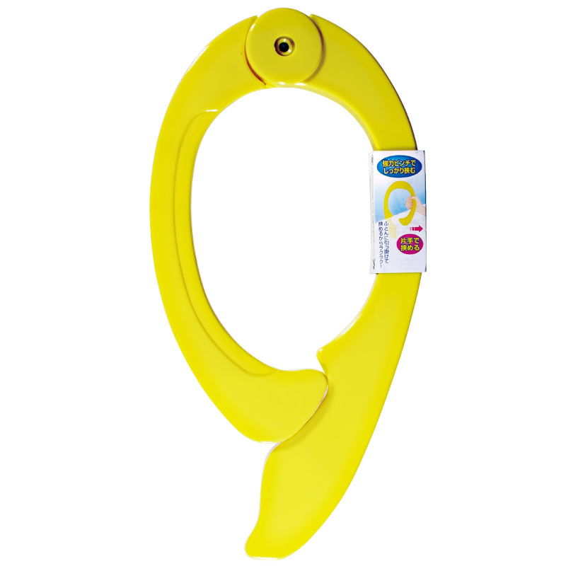 單手即夾大型棉被夾-黃示意圖