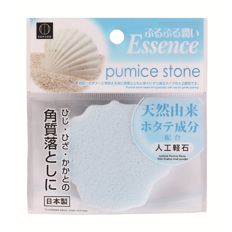 去角質磨腳人工輕石-扇貝粉示意圖