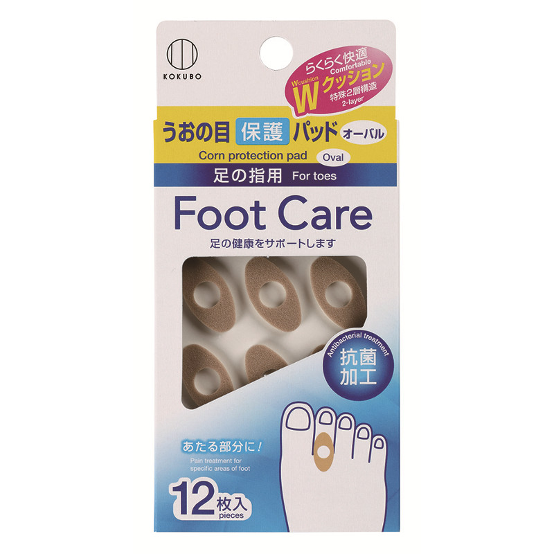 足部軟墊-橢圓形12入示意圖