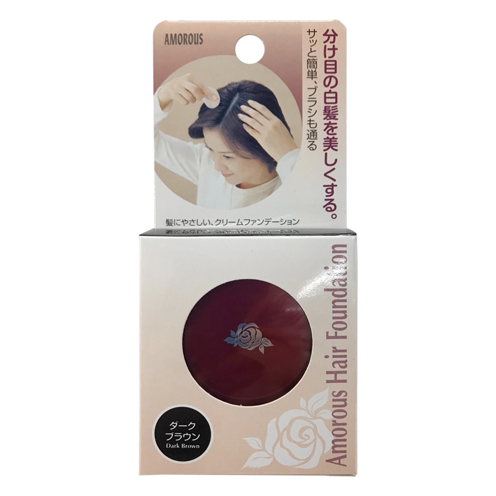 髮表染髮粉餅-深栗色5g示意圖