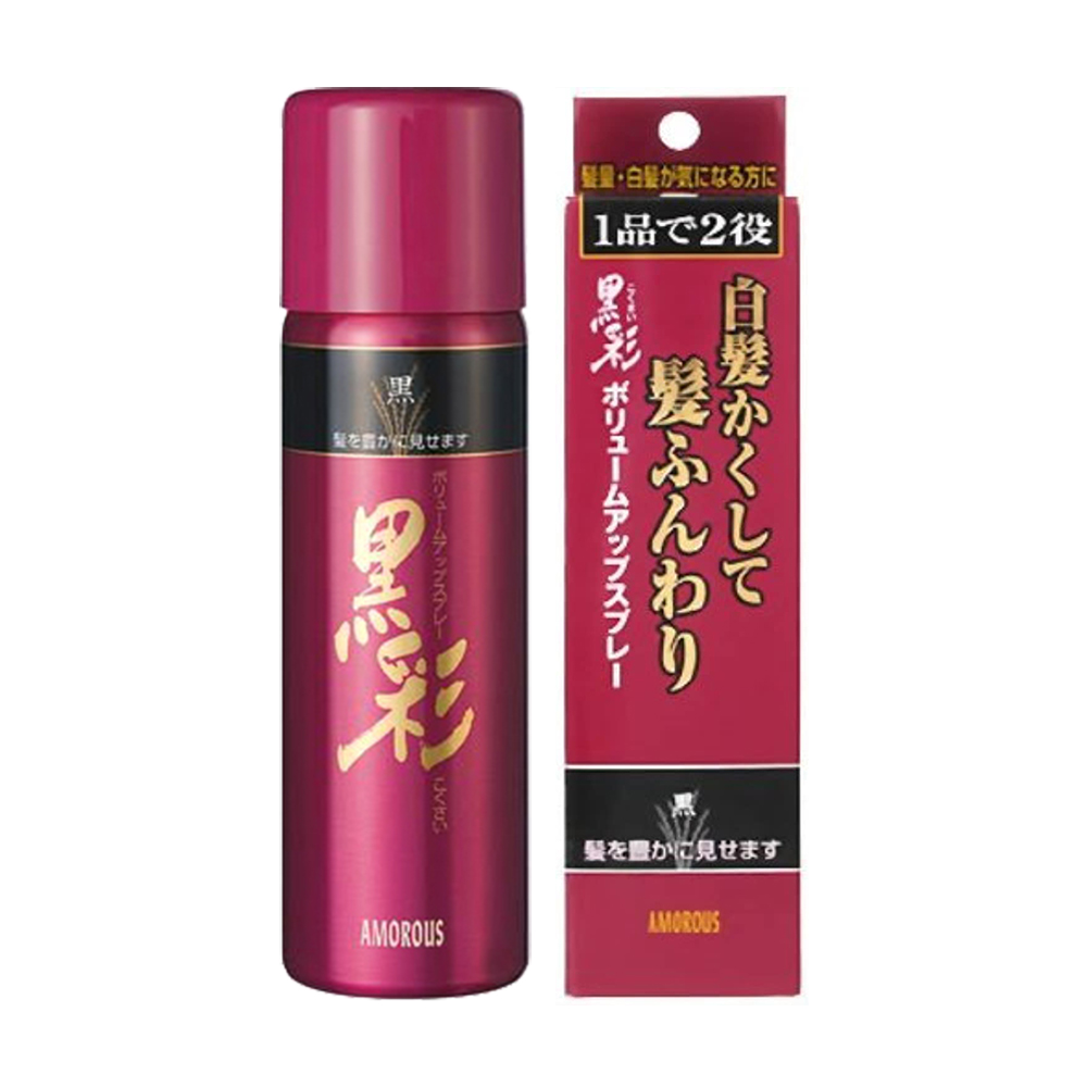 蓬髮噴霧染-黑(#371/盒裝)142ml示意圖