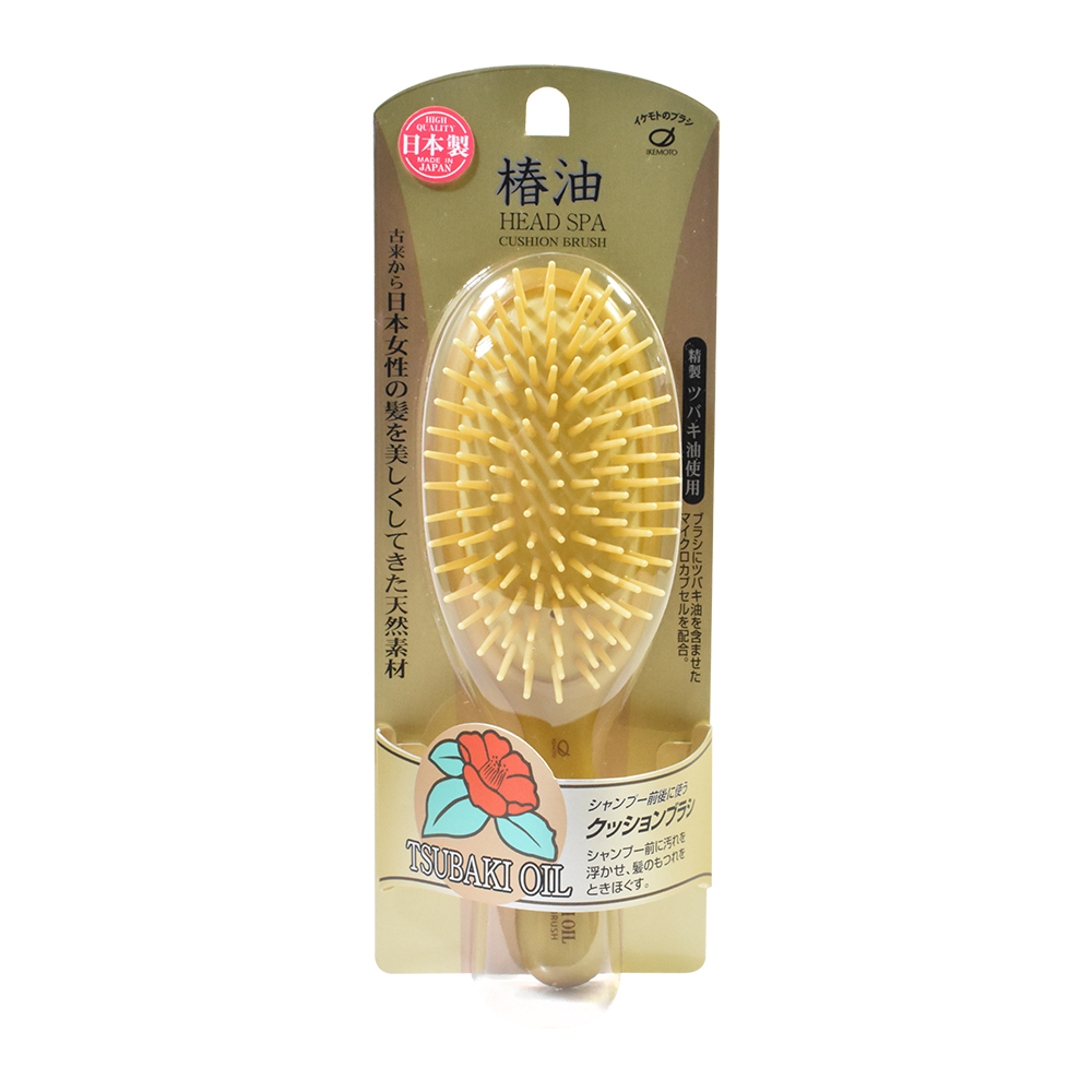 含椿油潔淨髮梳示意圖