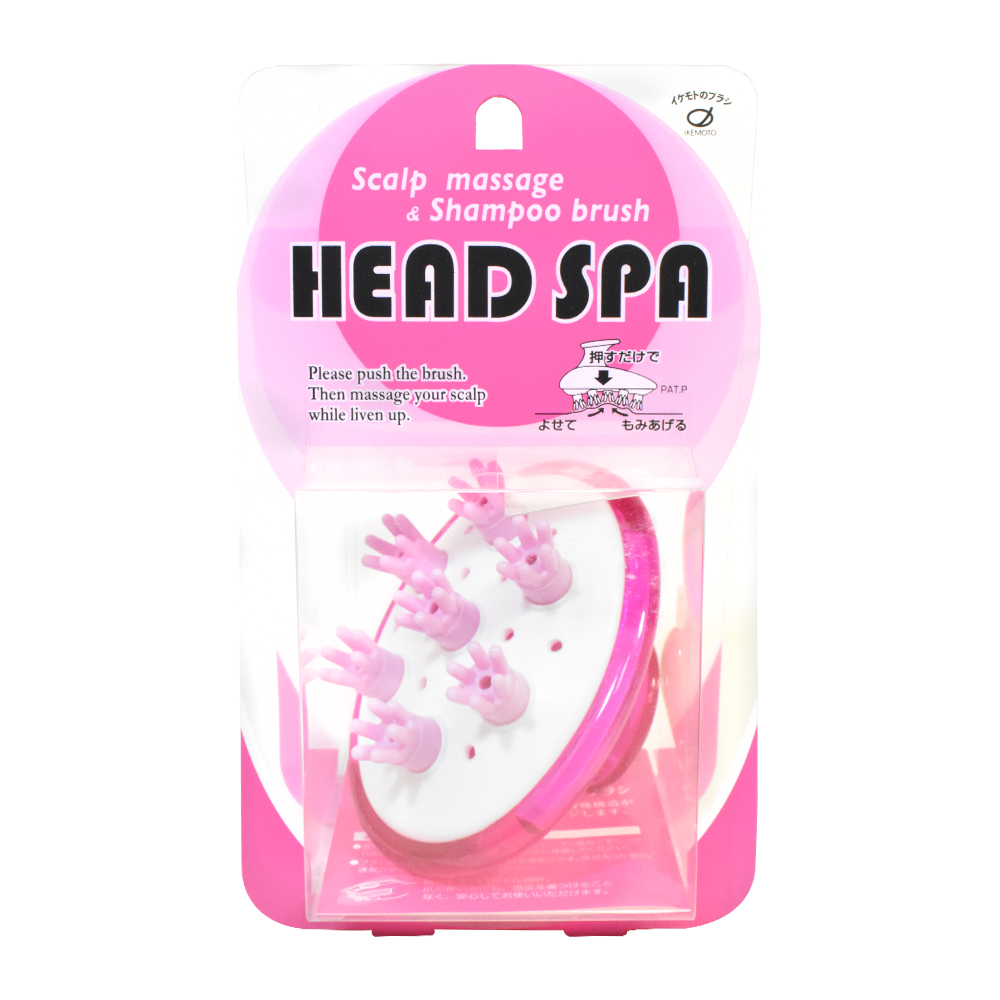 頭皮輕SPA兩用梳(粉色)示意圖