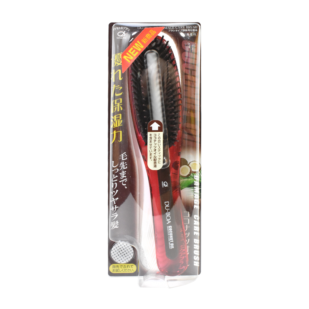 椰油保濕護髮魔力梳(紅)示意圖