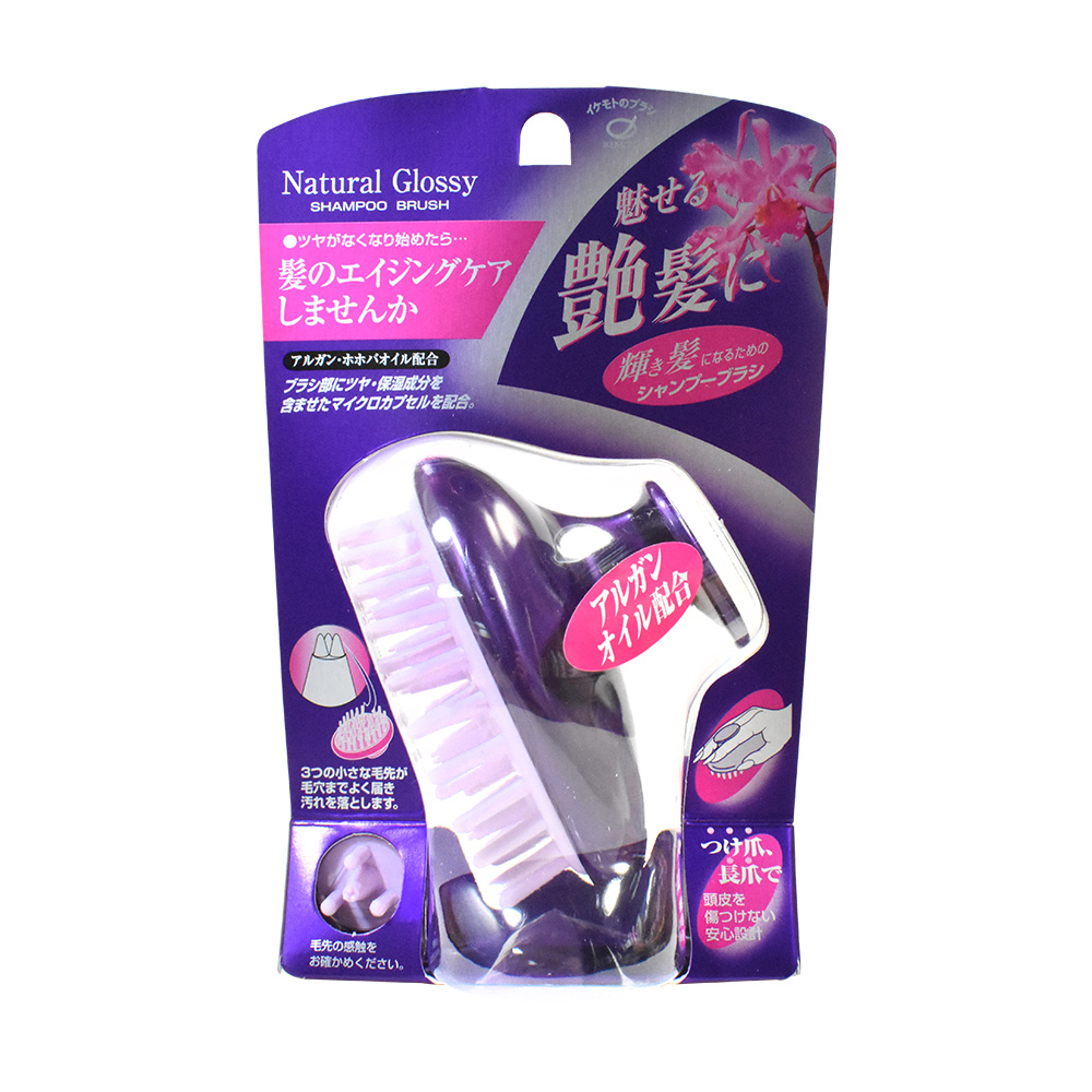 洗髮專用髮梳示意圖