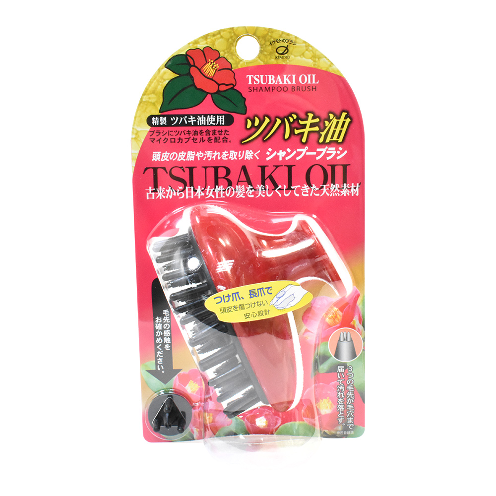 含椿花油專用洗髮梳示意圖