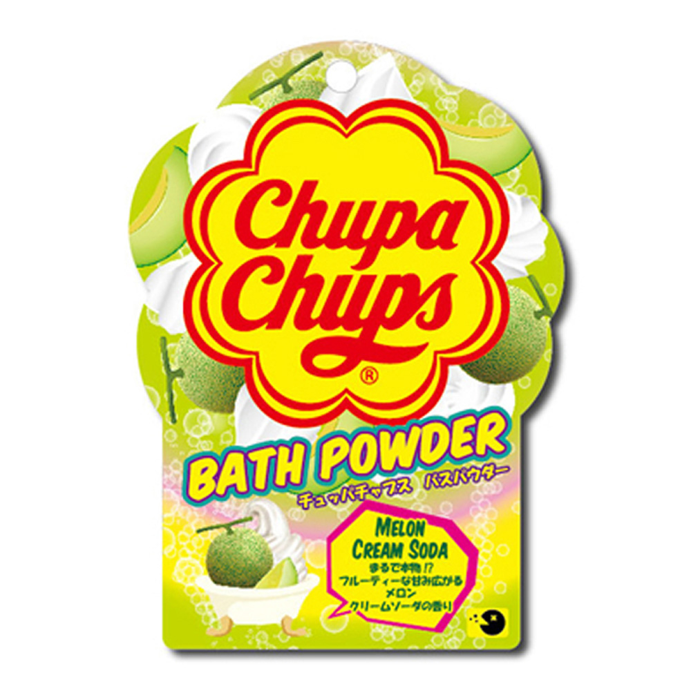 棒棒糖粉狀入浴劑-哈密瓜奶油蘇打60g示意圖