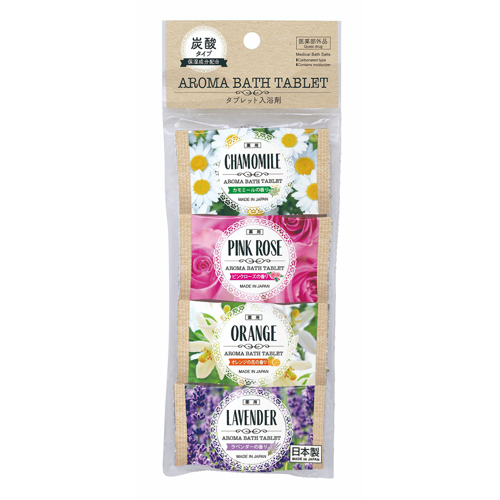 碳酸入浴錠-精油芬芳4錠入示意圖