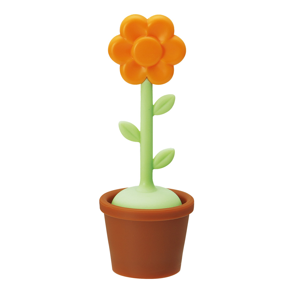 小花造型胡椒罐(橘)示意圖