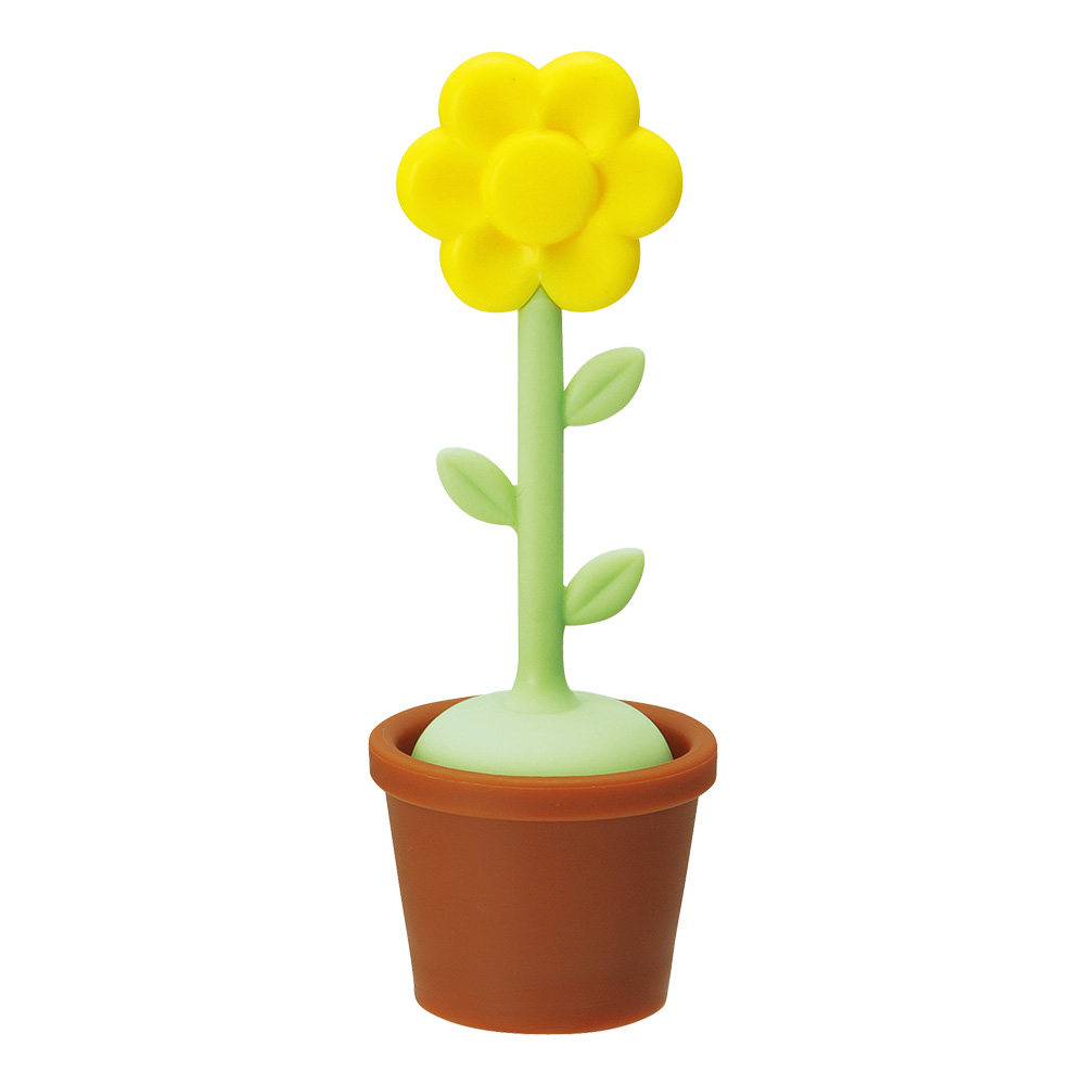 小花造型胡椒罐(黃)示意圖