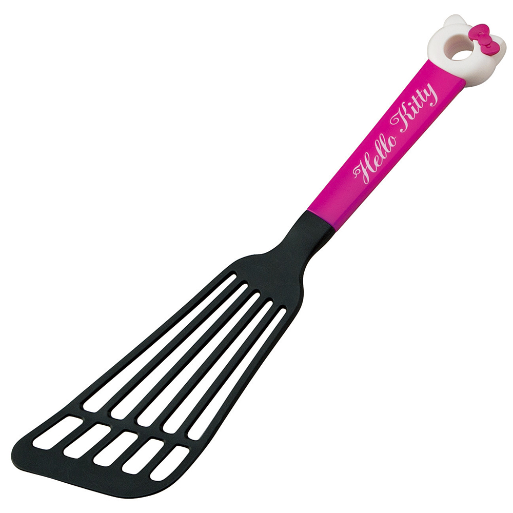 造型去油鍋鏟(長型鏟面HelloKitty)示意圖
