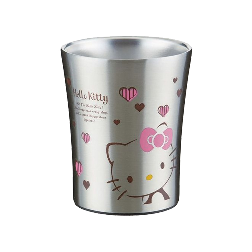 不繡鋼保溫保冷杯250ml(HelloKitty)示意圖