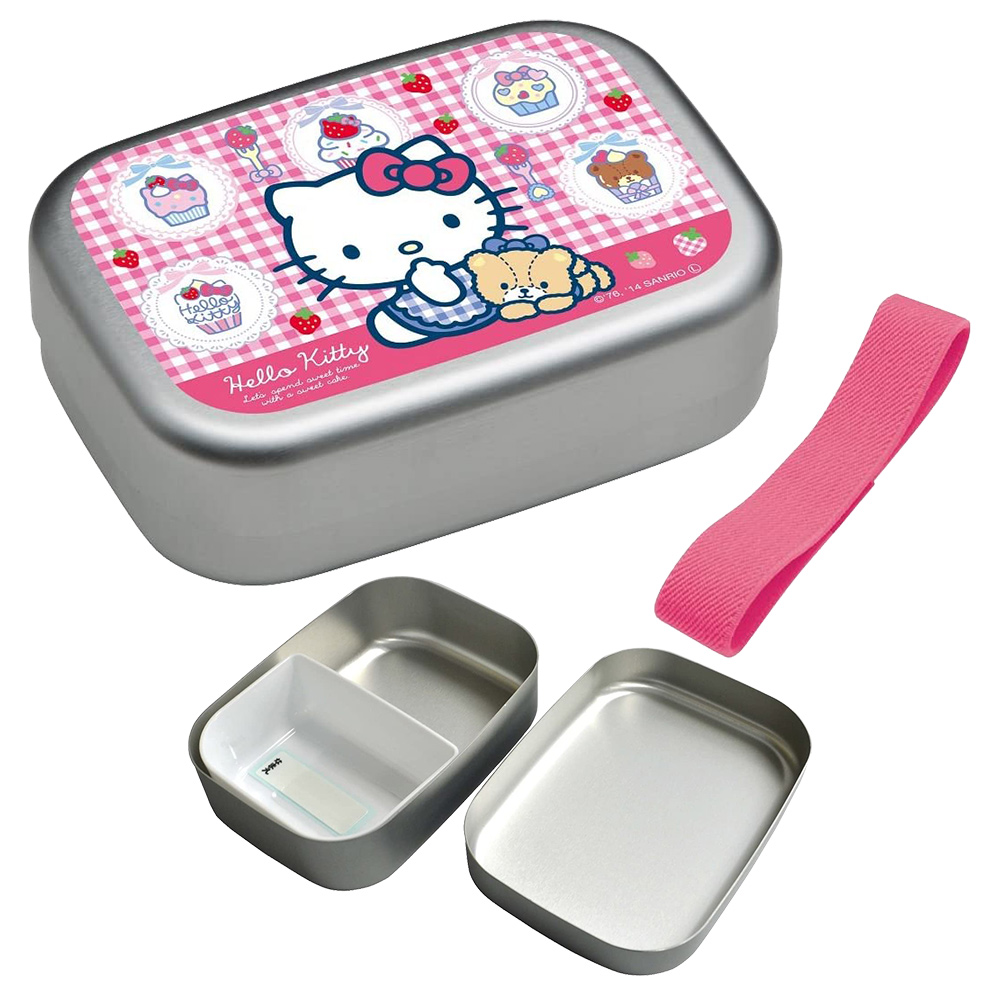 長方型便當盒(HelloKitty)示意圖