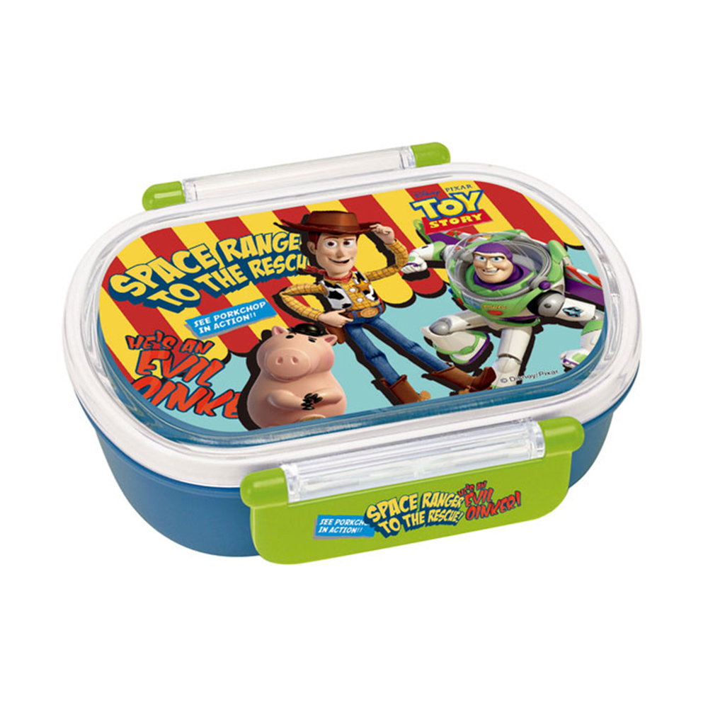 雙扣便當盒(玩具總動員)示意圖