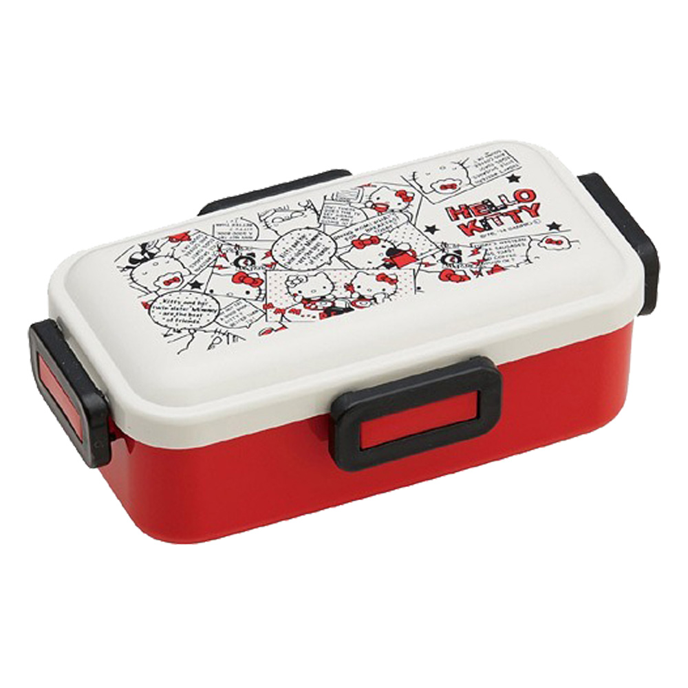 4扣長方型便當盒(HelloKitty)示意圖