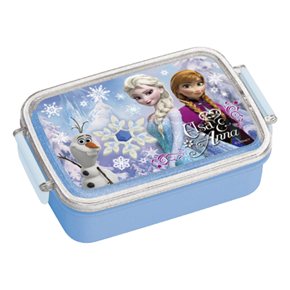 雙扣方型便當盒(冰雪奇緣)示意圖