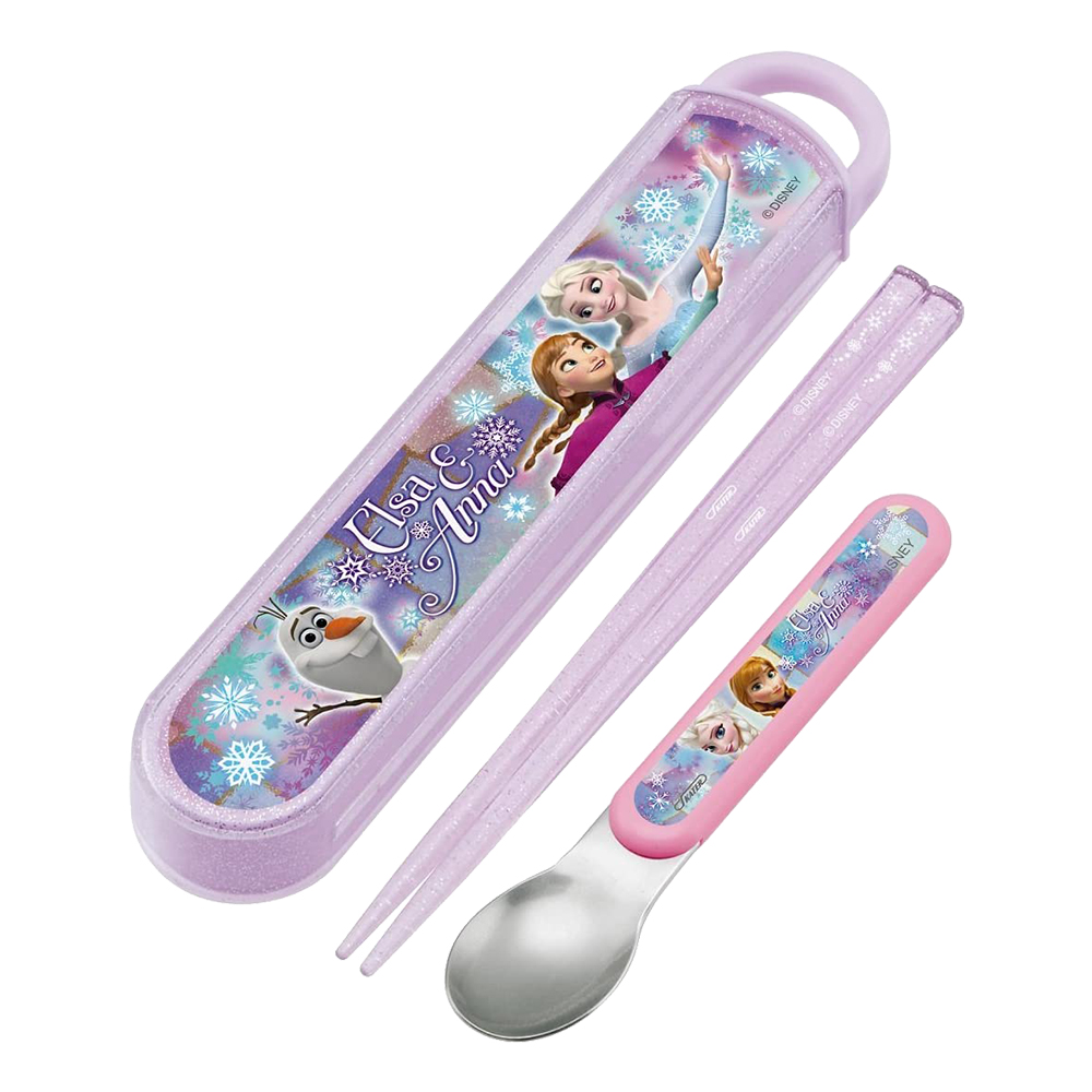 便利筷匙餐具組(冰雪奇緣)示意圖