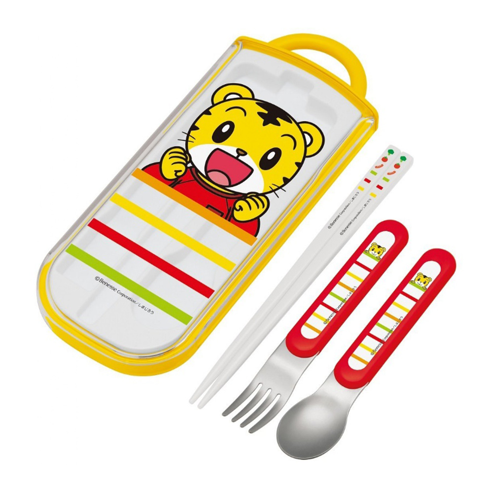 兒童便利筷匙叉餐具組(巧虎)示意圖