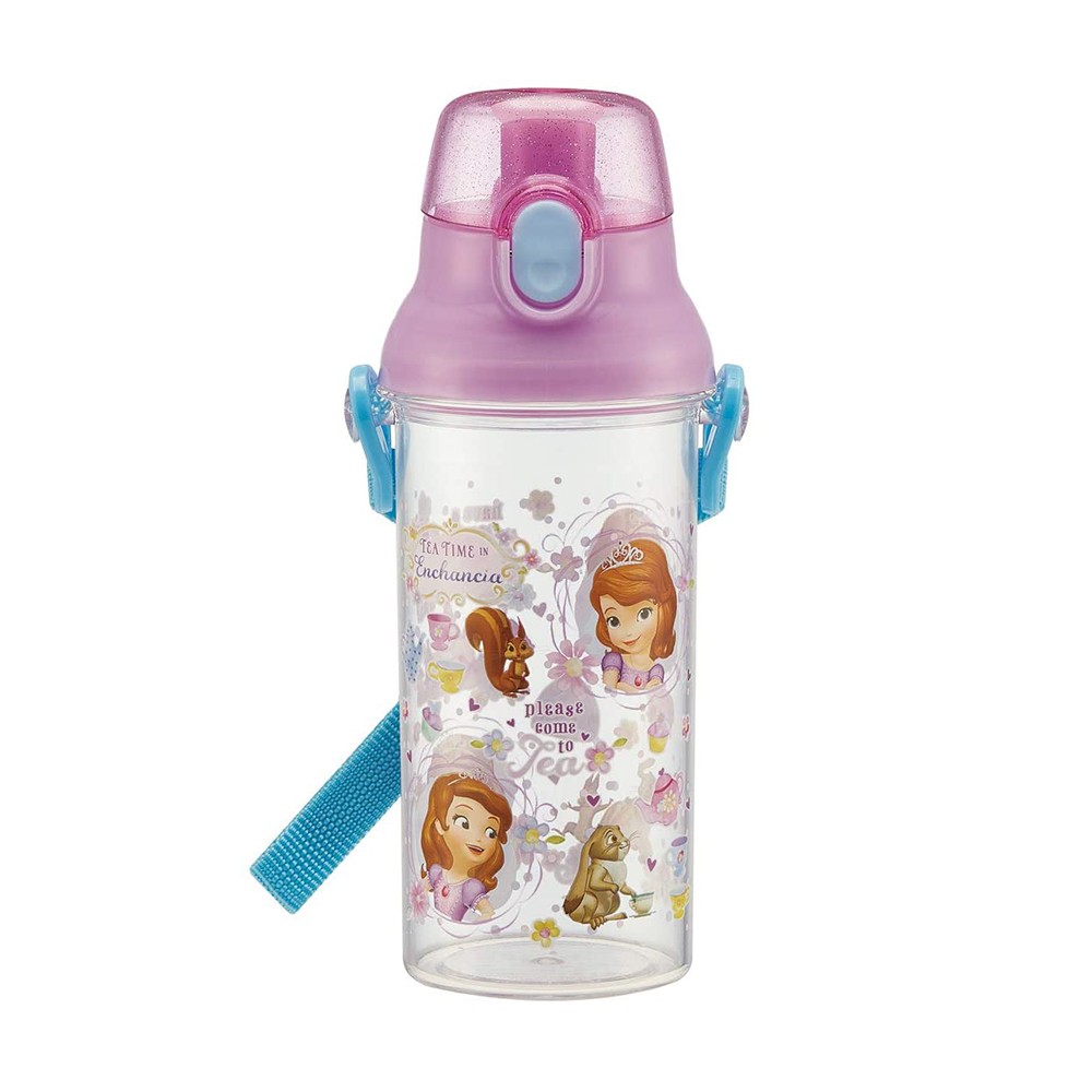 兒童直飲式透明冷水壺480ml(小公主蘇菲亞)示意圖